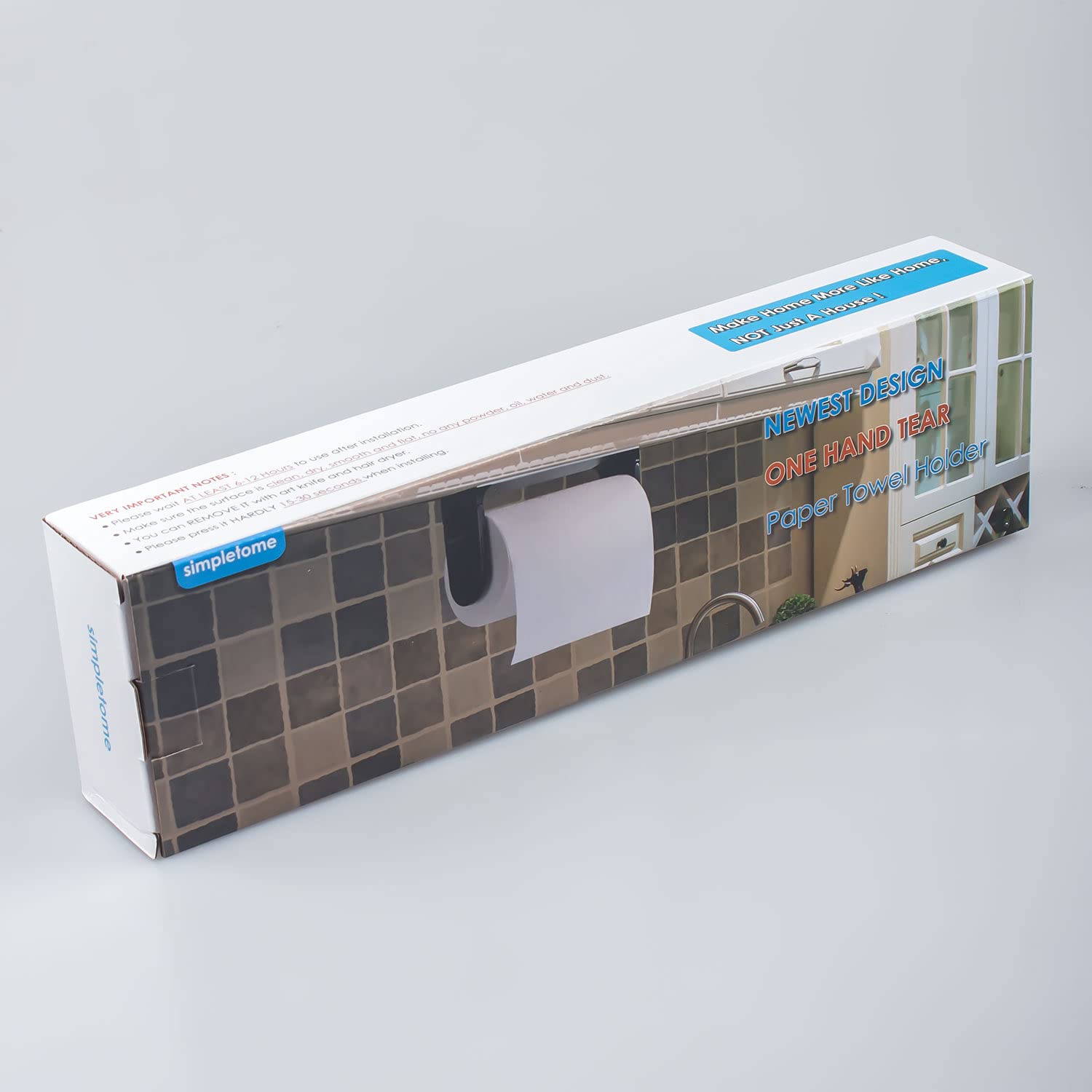 simpletome ONE 11-inch roll fits neatly with smooth tearing action.