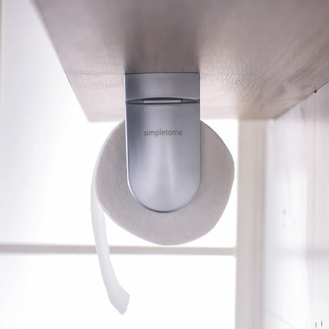 simpletome ONE back-adhesive tab shows secure mounting options.