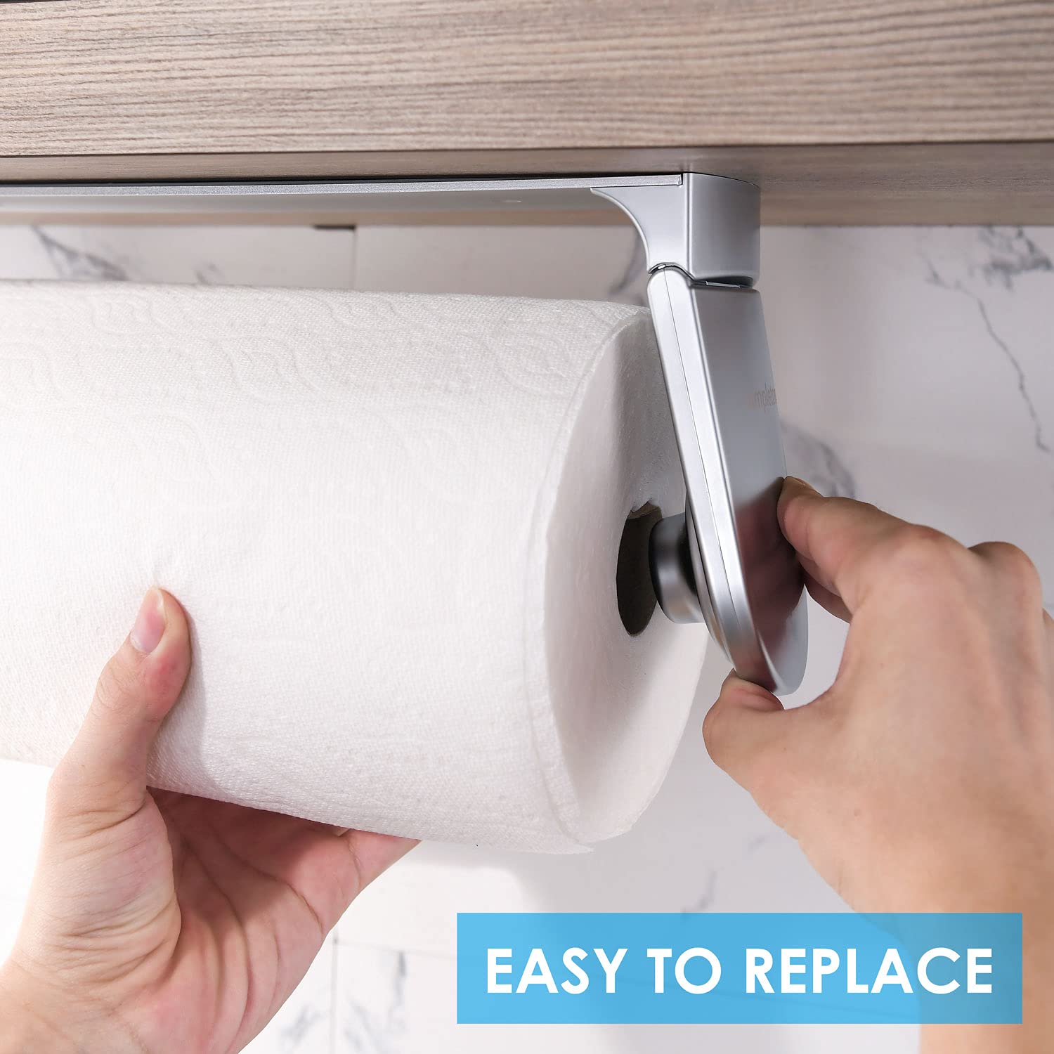 simpletome ONE kitchen installation demonstrates clean, modern placement in a pantry or cabinet.