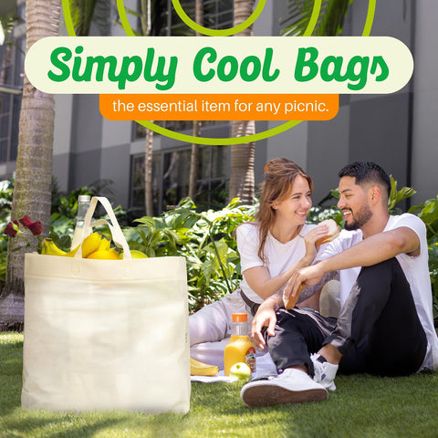 Simply Cool washable and durable bag for repeated use.