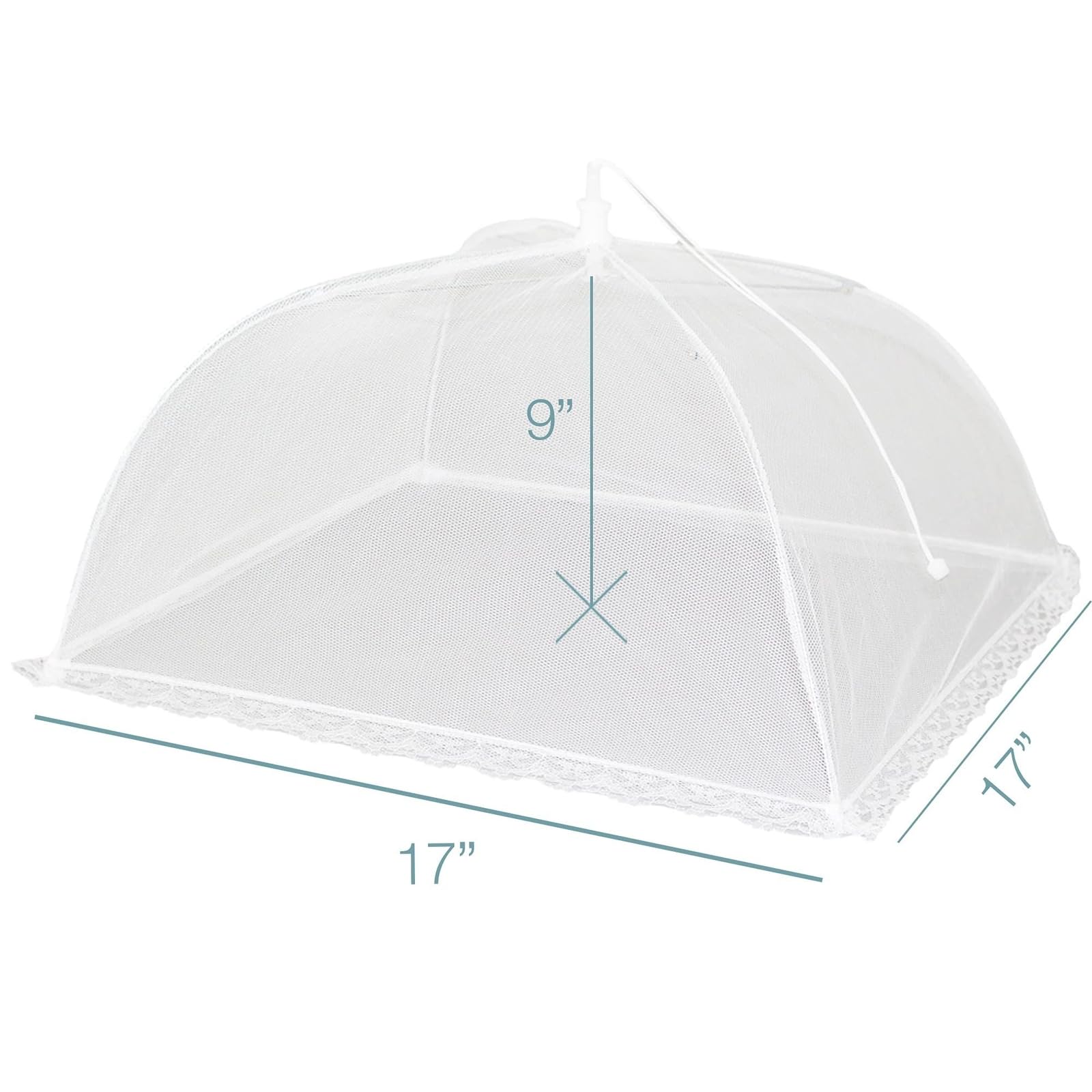 Simply Genius pop-up mesh cover bug-shield blocks nighttime gnats at gatherings