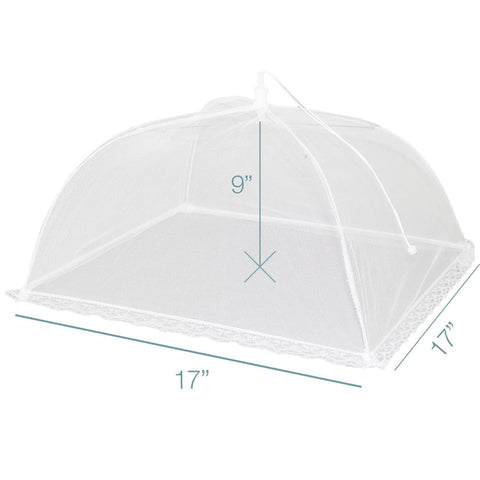 Simply Genius pop-up mesh cover bug-shield blocks nighttime gnats at gatherings