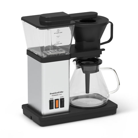 Simply Good Coffee hot plate keeps coffee warm for up to 40 minutes