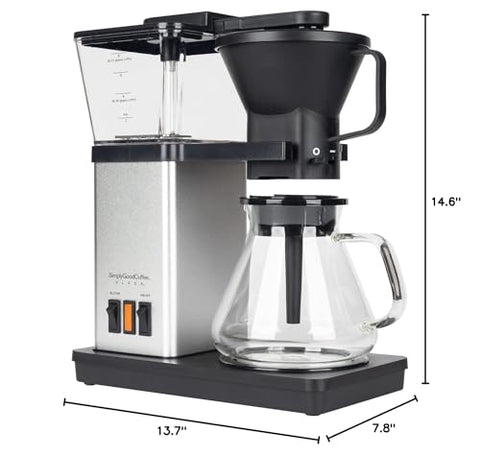 Simply Good Coffee in a tidy kitchen setup for everyday use