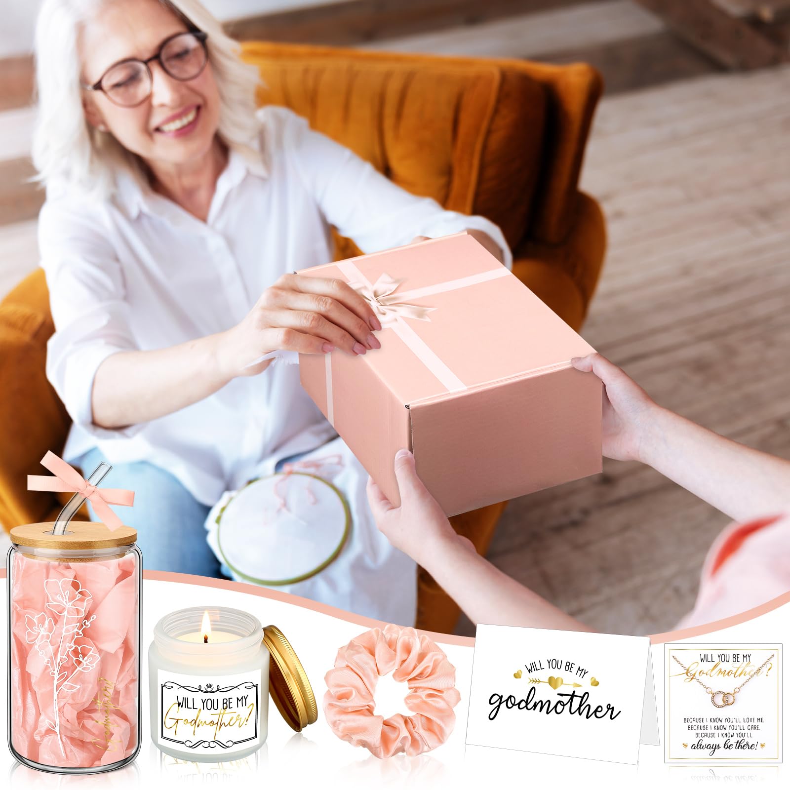 Singhoow godmother gift set gift box ensures a polished presentation from unwrapping.