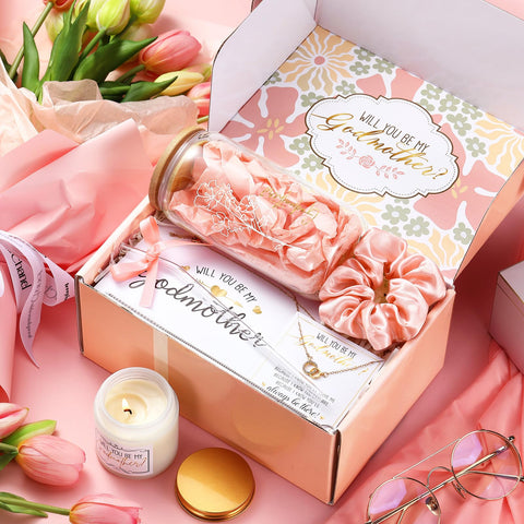 Singhoow godmother gift set hair scrunchy adds versatile charm for hair or wrist fashion.