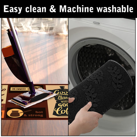 Sinmoe anti-slip backing keeps mats from sliding