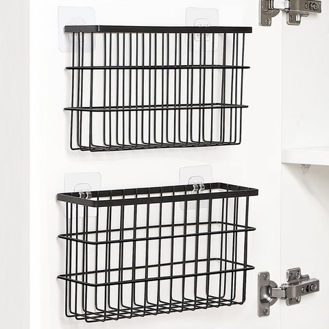 Sinnsally cabinet door organizer with lids keeps lids neatly organized and accessible.