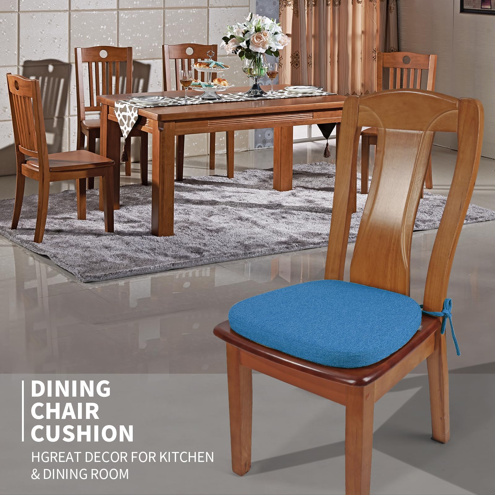 SINOSSO removable woven fabric cover keeps cushion easy to clean