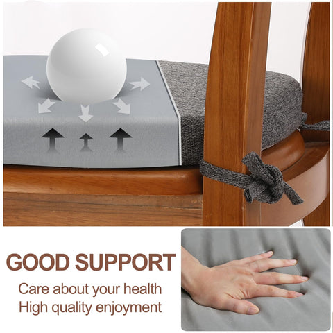 SINOSSO silicone anti-slip bottom keeps cushion in place