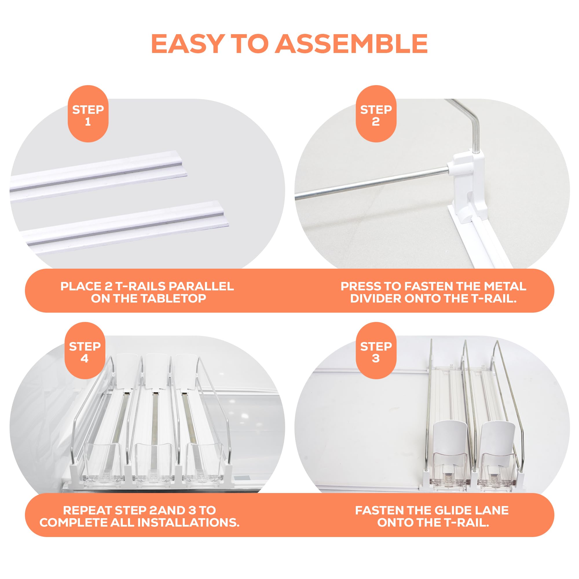 SIP SORT requires no tools for assembly, easy setup