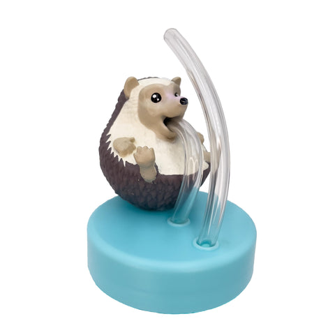 Durable insulation on Sip With Me Hedgehog Trend Zoo bottle keeps drinks cool