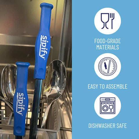 Sipify Flow-Limiting sturdy stainless steel construction for daily use.
