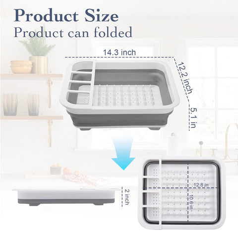 Sipobuy dishdrainer swivel drain strip directing water into sink.