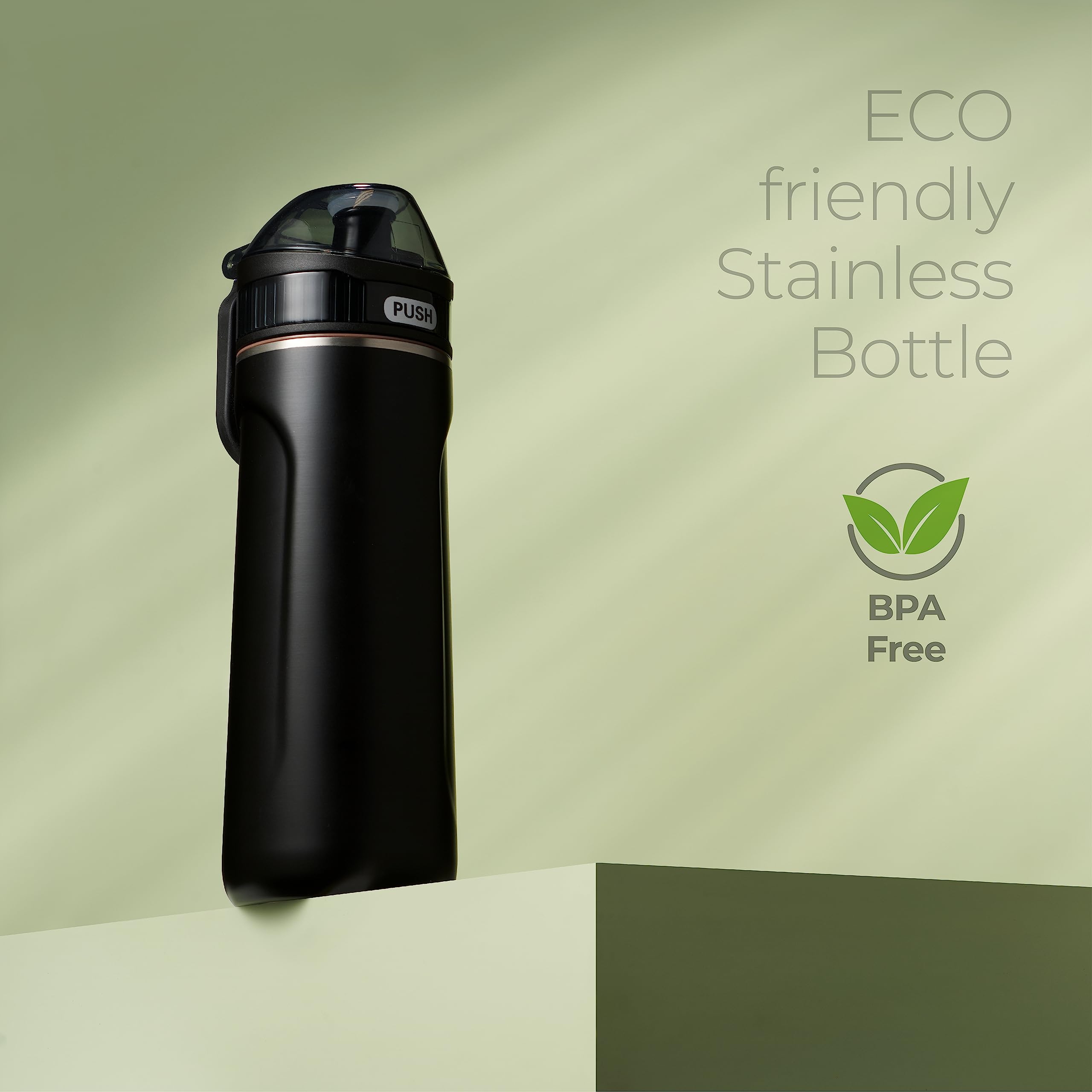 SIPX BPA-free bottle ensures safe daily hydration.