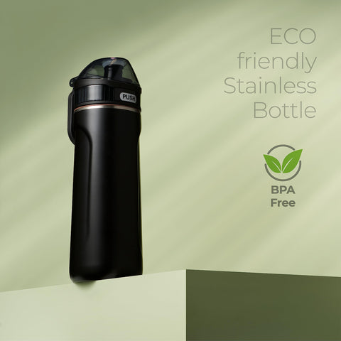 SIPX BPA-free bottle ensures safe daily hydration.