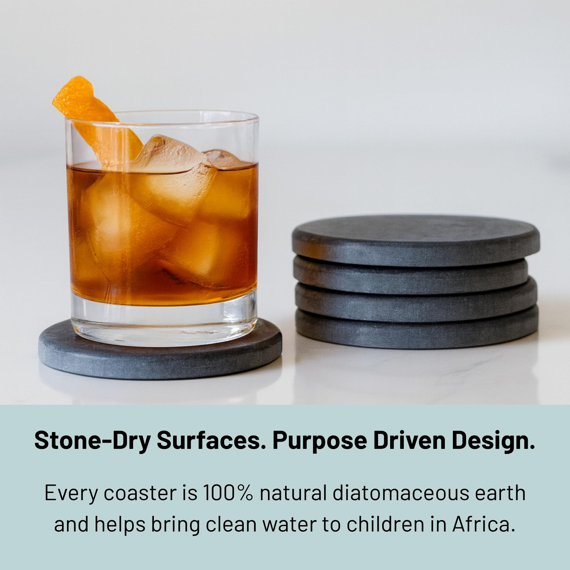 Siren Stone gift-ready coasters perfect for housewarmings.