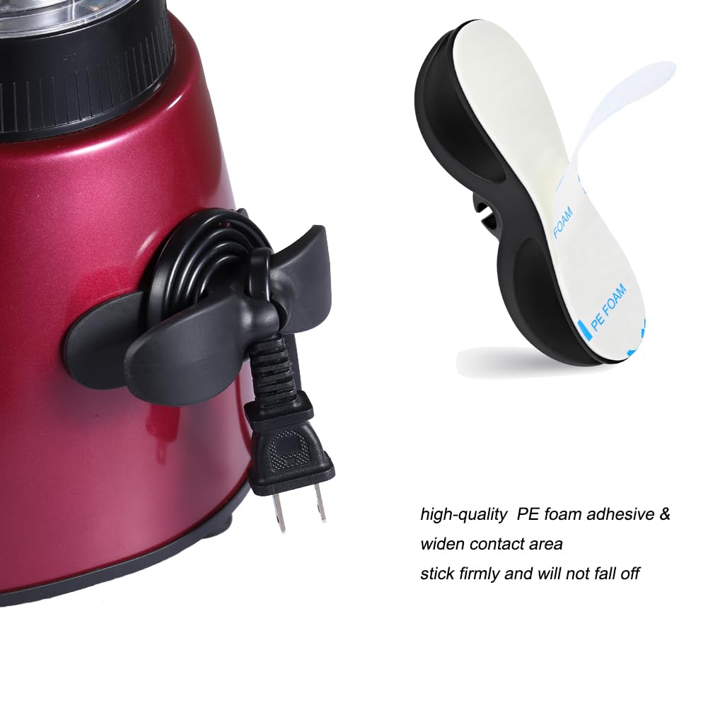 Silicone material of SisBroo cord organizer resists heat while protecting cords.