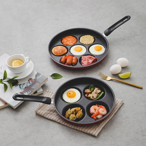 Sisem 7-Cup Eggpan 11.4-inch pan with seven sections for versatile cooking.