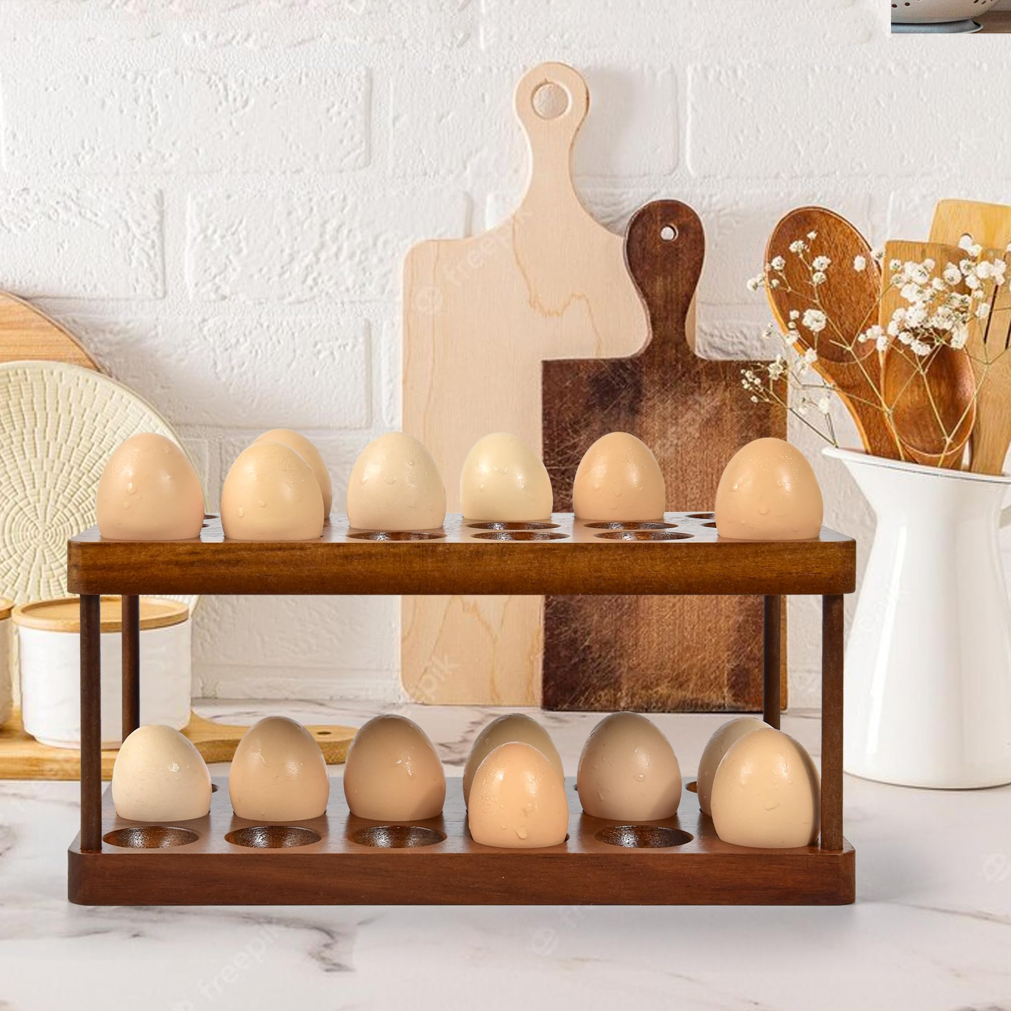 Sishynio egg holder used as deviled-egg tray for gatherings