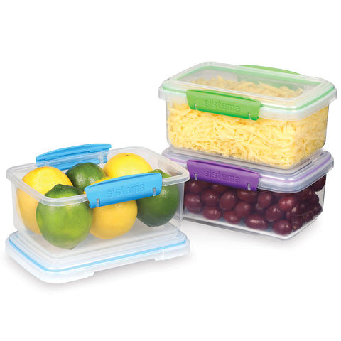 Sistema BPA and phthalate-free storage for safe reuse.