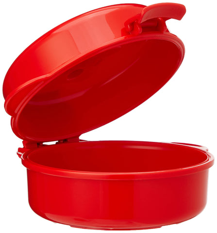 Sistema Easy Eggs easy-transport tabs simplify moving from microwave to bench.