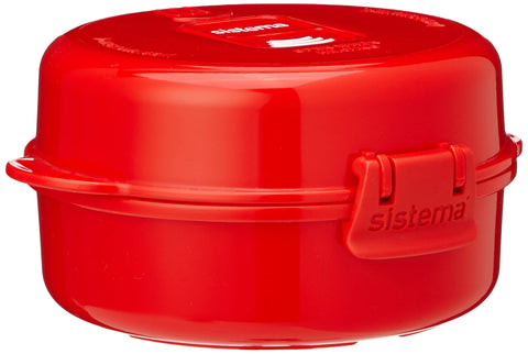 Sistema Easy Eggs microwave cooker for poached eggs and mini omelets.