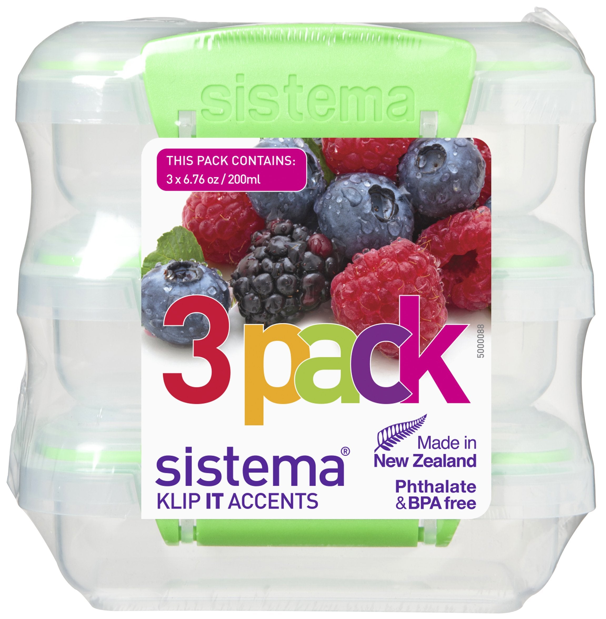 Sistema KLIP IT Accents modular stack design saves kitchen space.