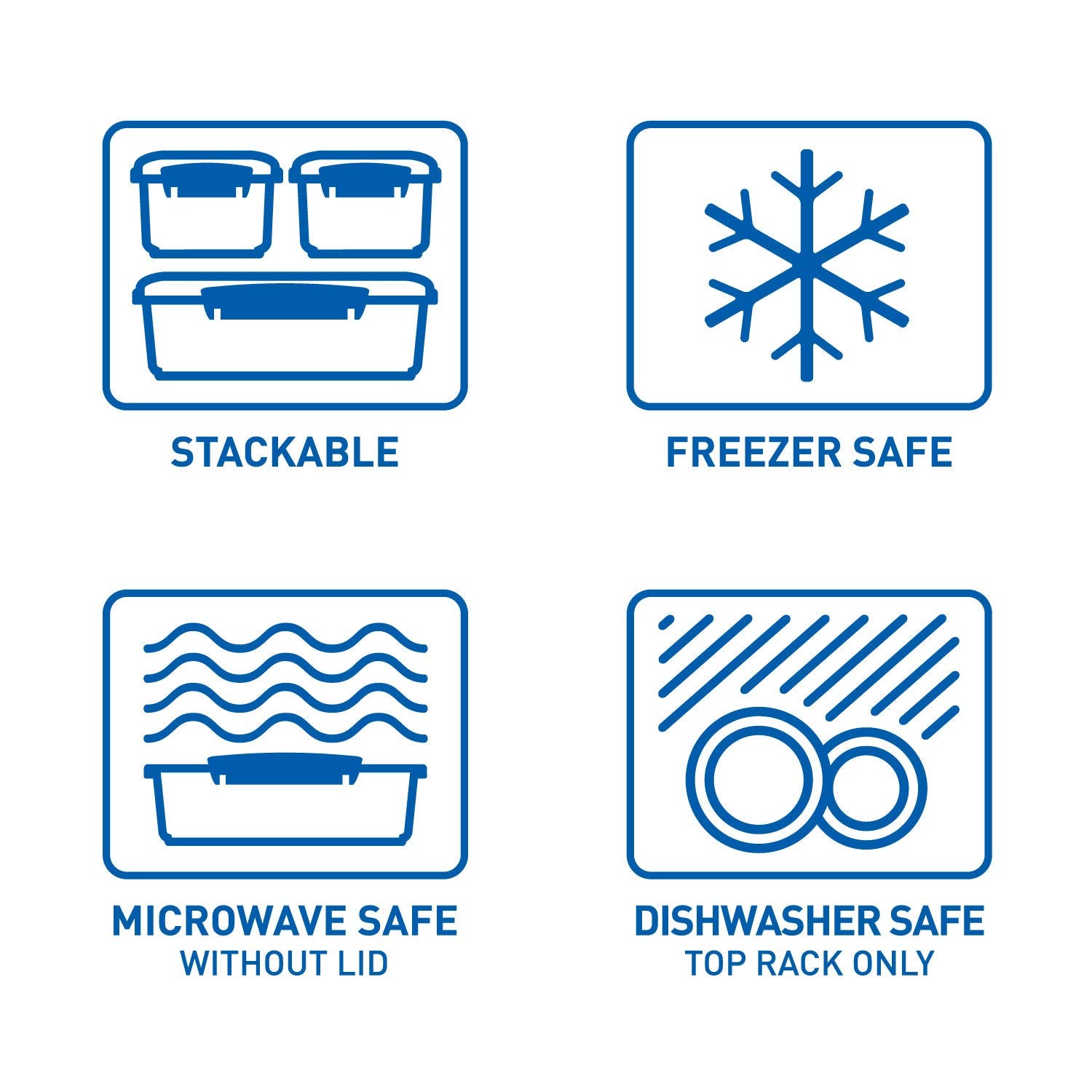 Sistema KLIP IT Accents 3-pack ideal for fridge organization.