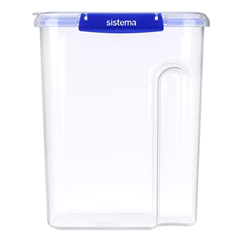 Sistema KLIP IT PLUS 180ml container with lid closed, secure locking