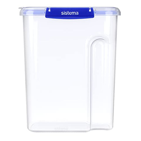 Sistema KLIP IT PLUS 180ml container with lid closed, secure locking