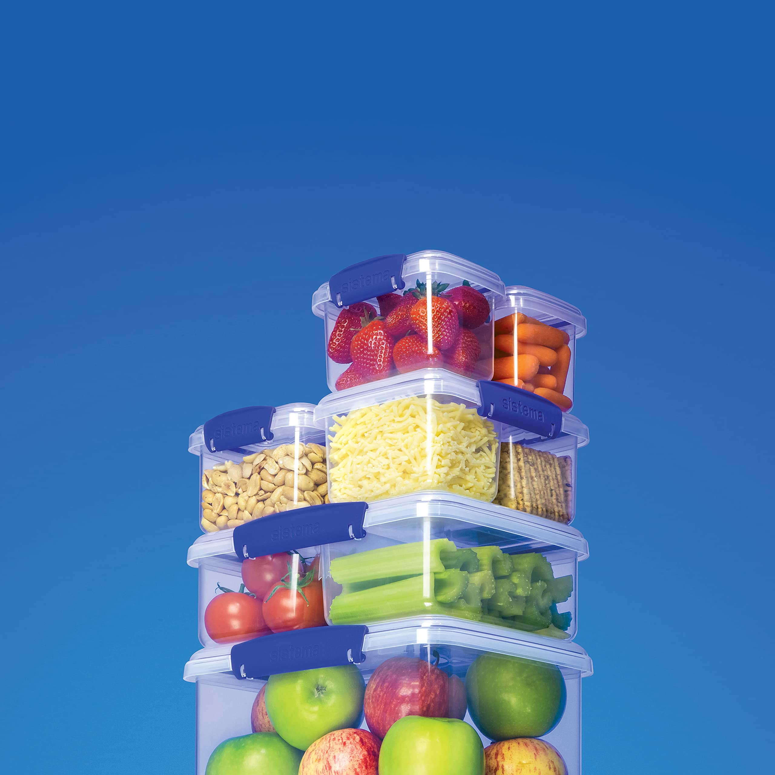 Sistema KLIP IT top-rack dishwasher-safe container for easy cleanup.