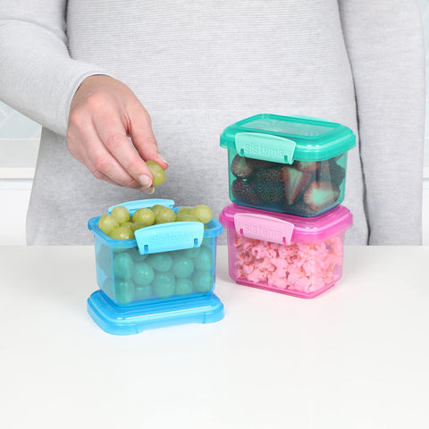 Sistema top-rack dishwasher-safe for easy cleanup.