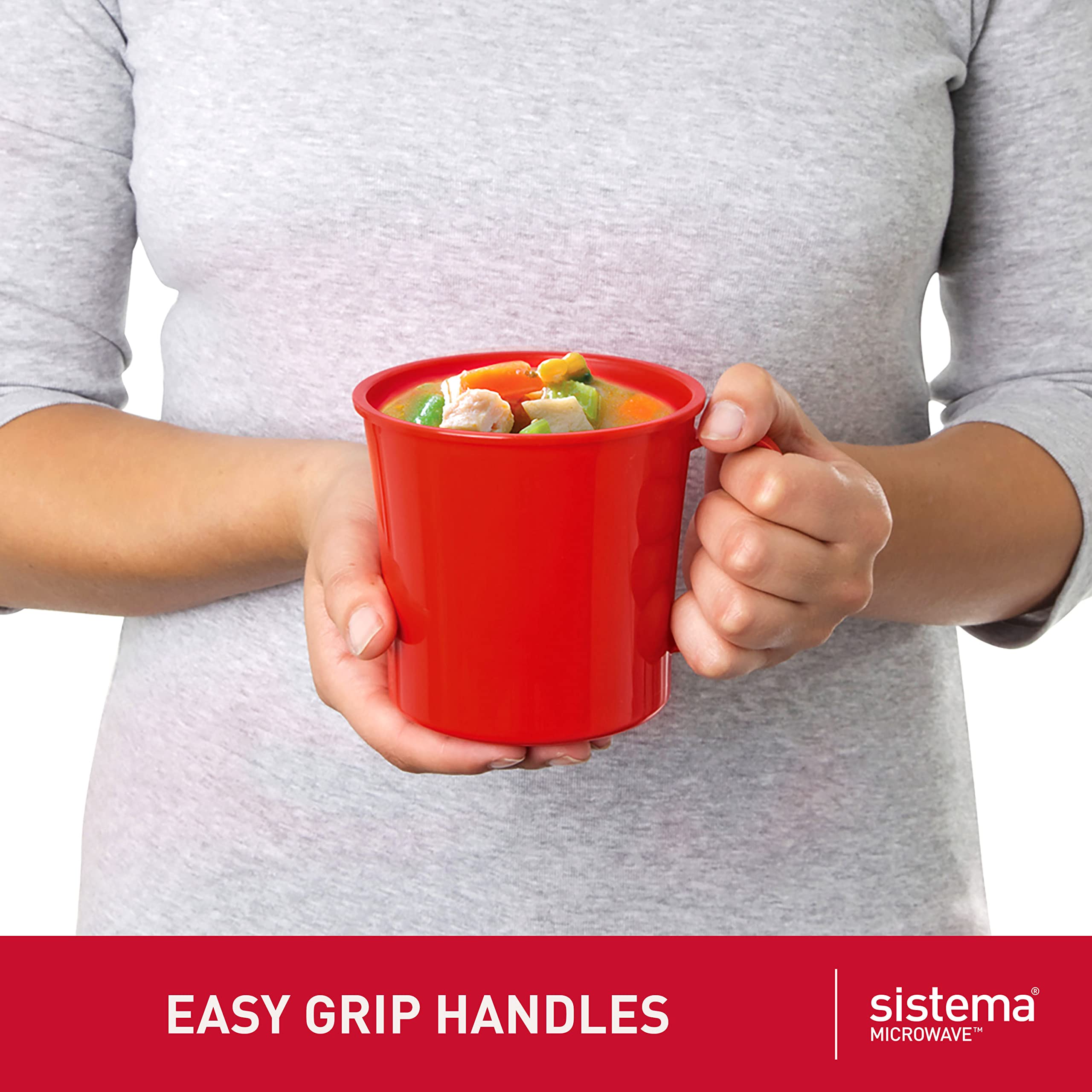 Sistema virgin plastic BPA-free label indicating safe material