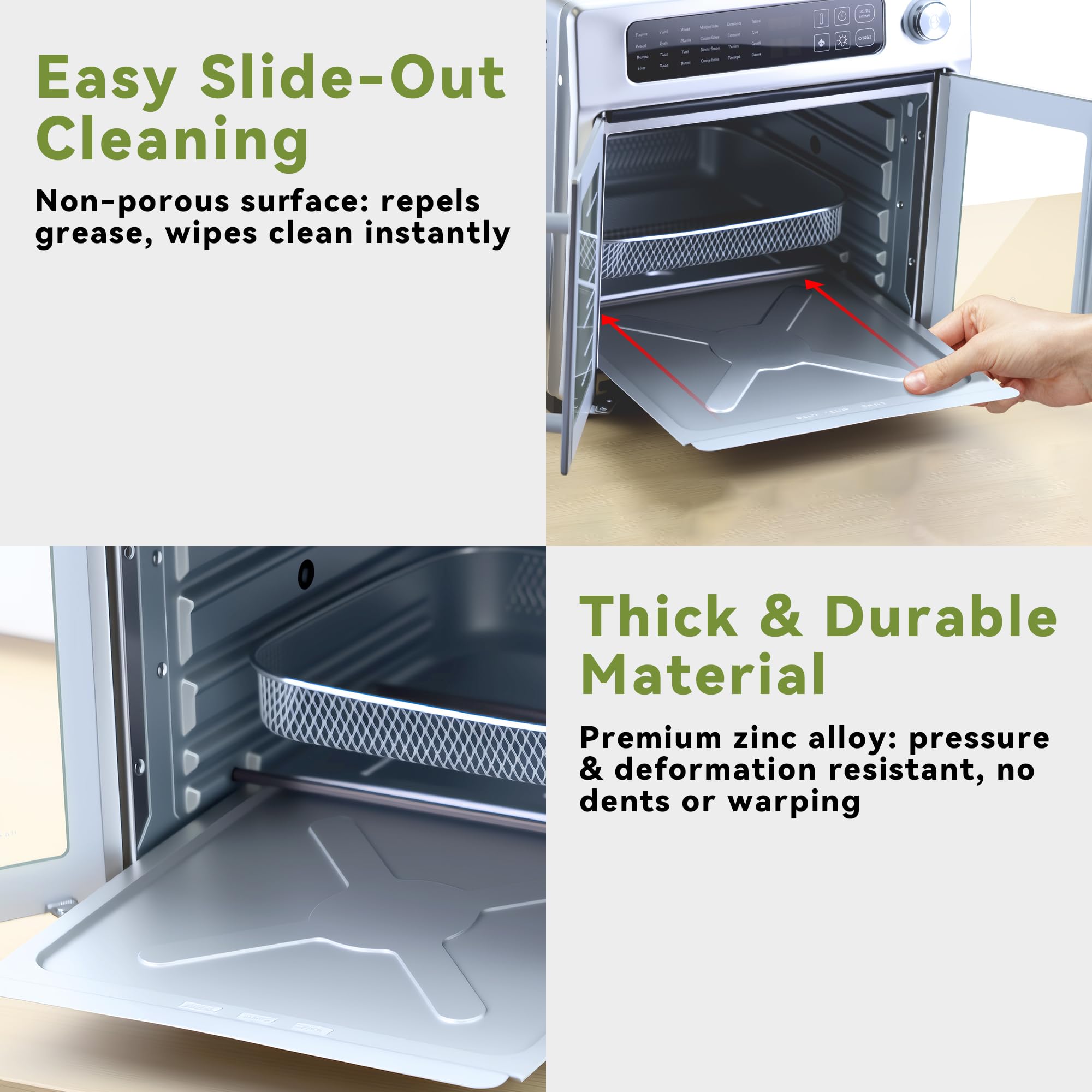 SIUDANGKA dishwasher-safe liners make post-meal cleanup quick