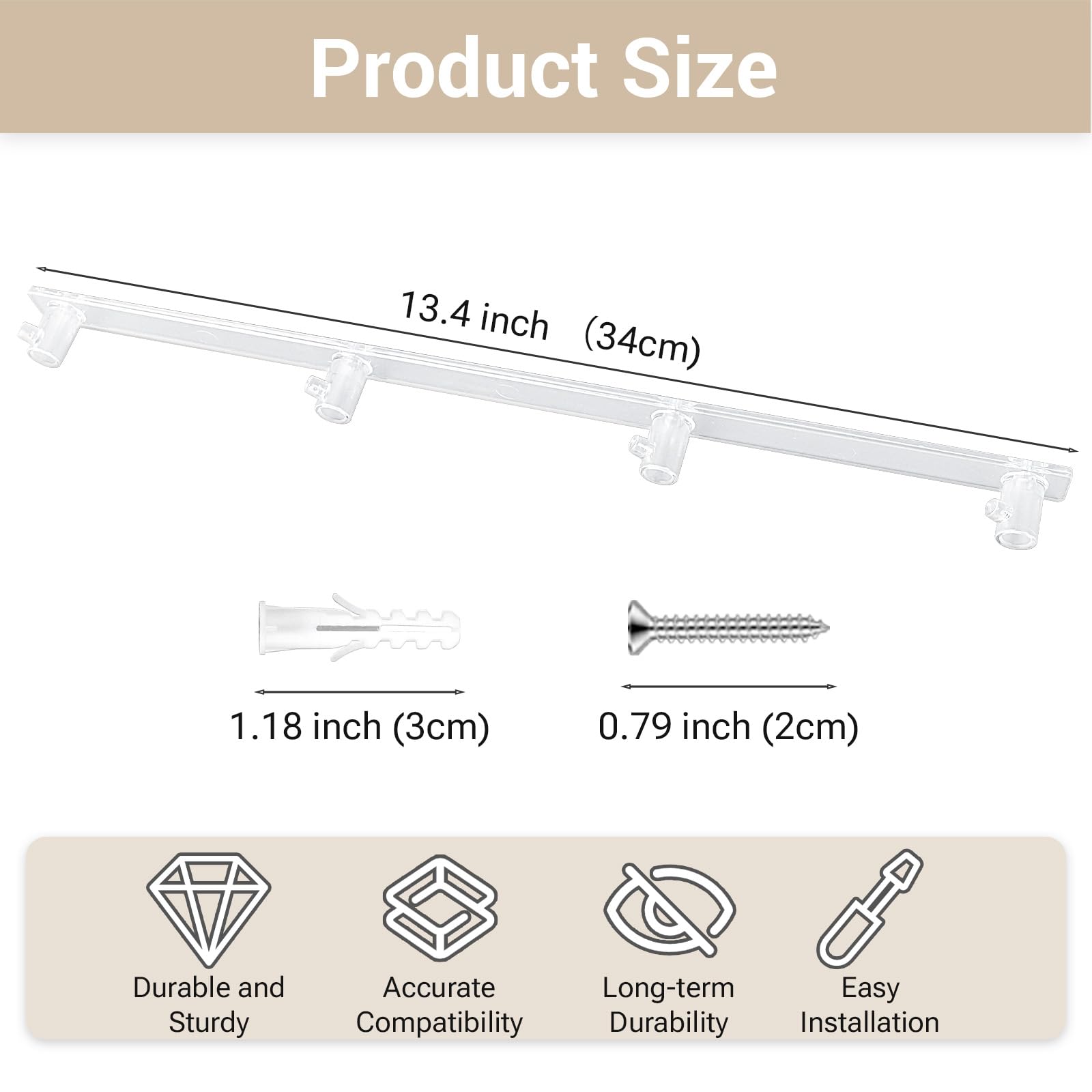 SIUDANGKA installation methods with adhesive or screws allow flexible, stable mounting.