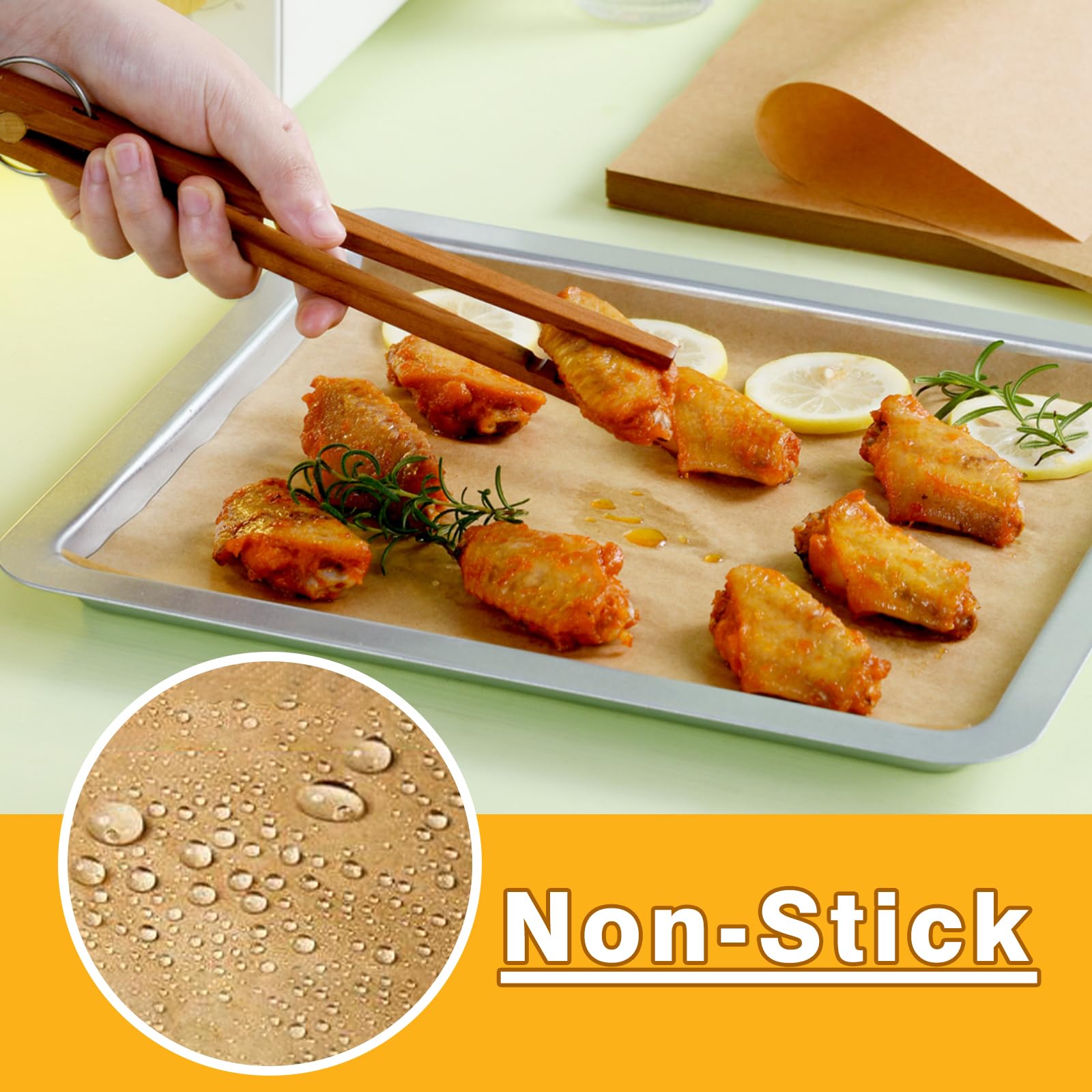 SIUDANGKA multi use sheets good for cookies, pizza crusts, and veggies in Emeril Lagasse oven.
