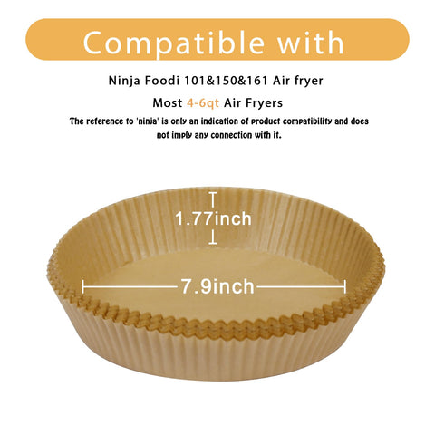 SIUDANGKA Ninja AF150 compatible liner keeps basket clean during meals