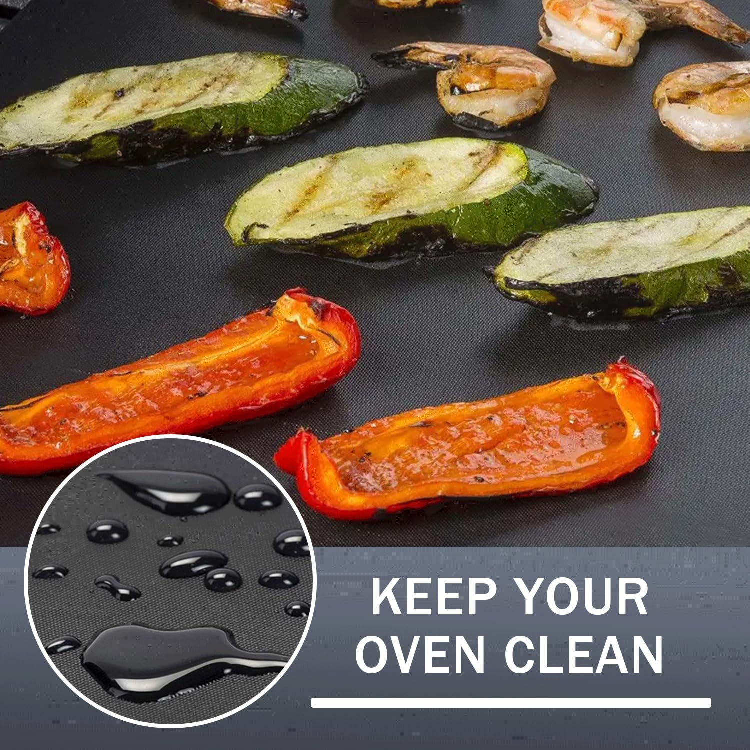 SIUDANGKA oven-floor protection liner safeguarding interior from messes.