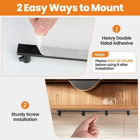 SIUDANGKA screws-install kit provides sturdy wall mounting for KitchenAid attachments.