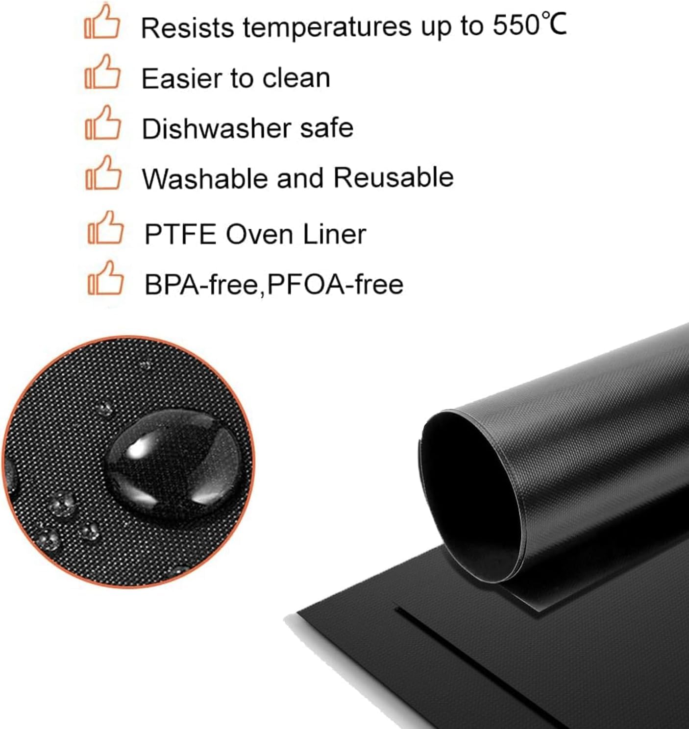 Siudangka Teflon nonstick oven mat for Emeril Lagasse Everyday 360.