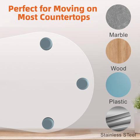 SIUDANGKA tilt-head compatibility mat shields countertop scratches