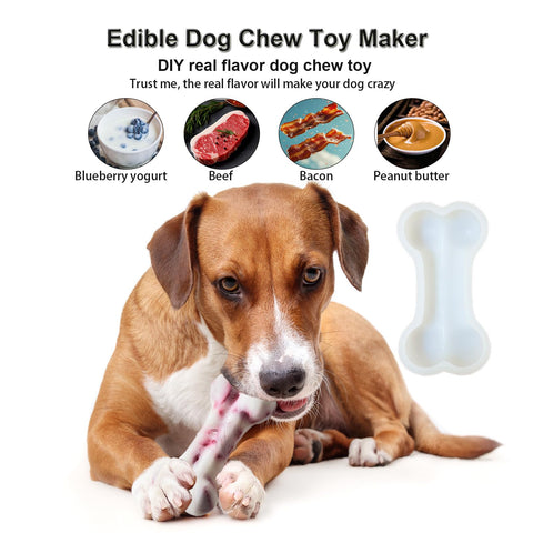SIUPER bone mold for training rewards and teething relief