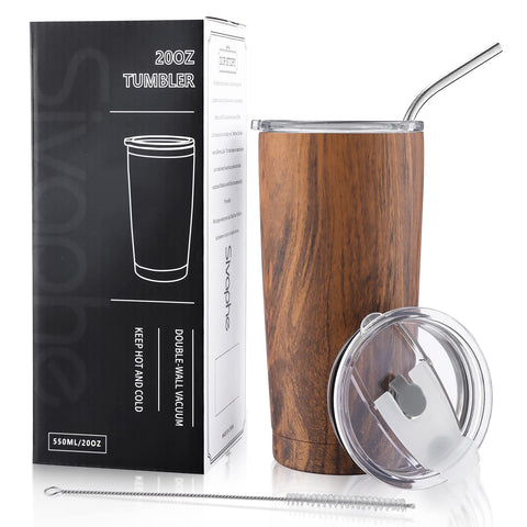 Sivaphe 20oz tumbler with lid and straw for on-the-go temperature control