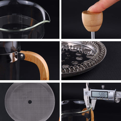 Sivaphe fine mesh filter for clear coffee with minimal sediment