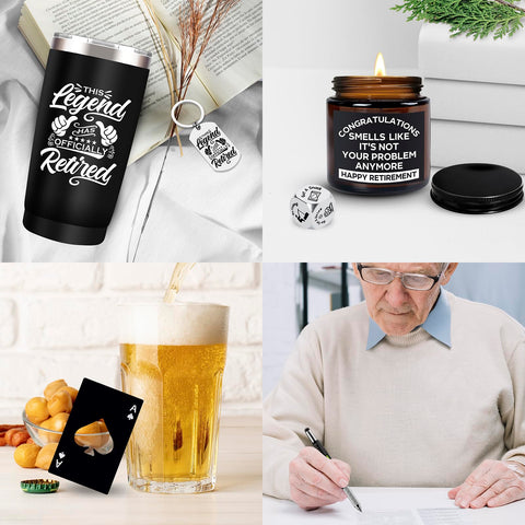 SixVALA keychain as a sentimental keepsake for the retiree