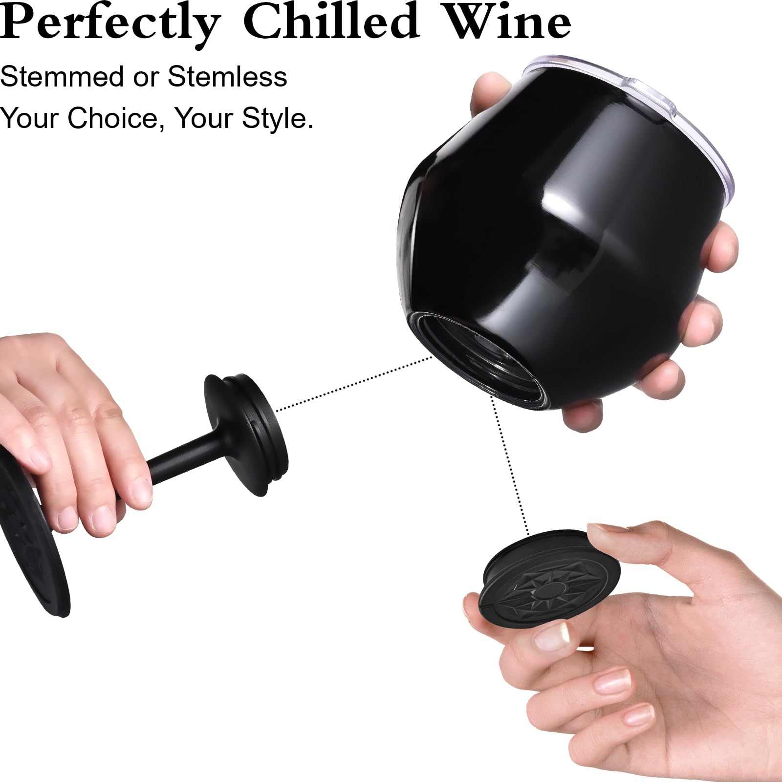 Siyaluens leak proof lid with non slip base for secure travel.