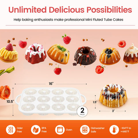 SJ silicone mini pan great for cornbread with crispy edges.