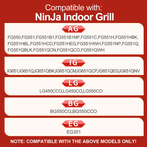 SJZZKCJ meat probe for Ninja IG651, seamless plug-and-play with smart grill