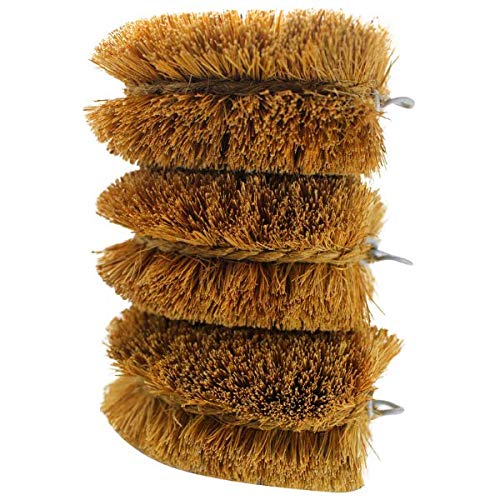 SKARBY Tawashi bristles close-up highlighting gentle, non-scratch cleaning.